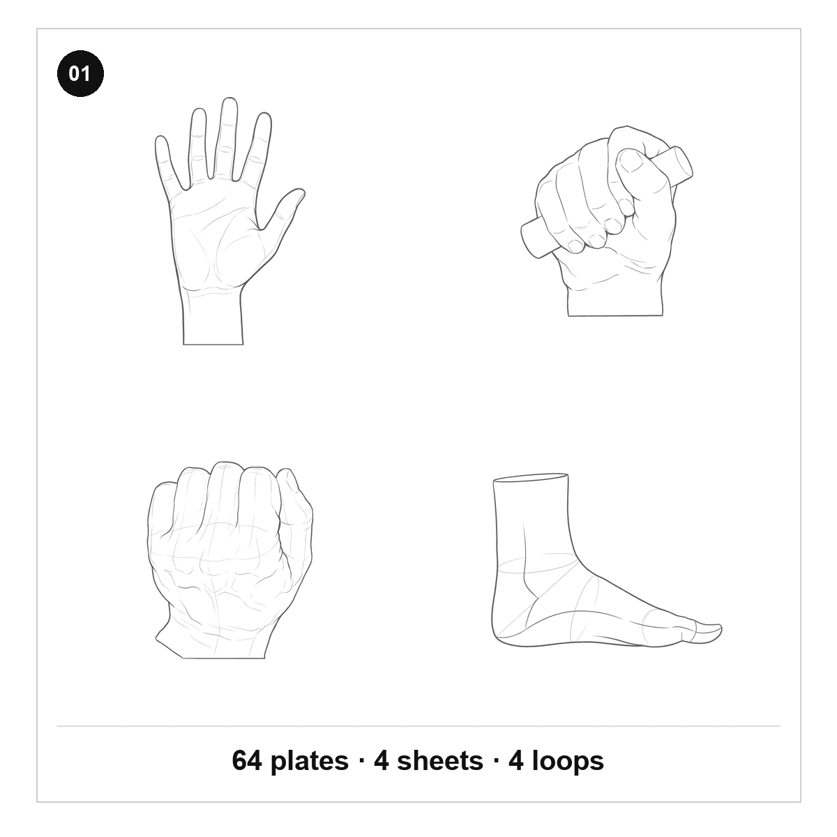 Hands and feet, volume 1 cover